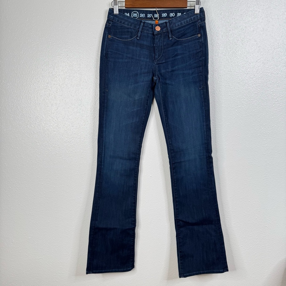 Earnest Sewn Women's‎ Deep Indigo Keaton Boot Cut Jeans Size 25